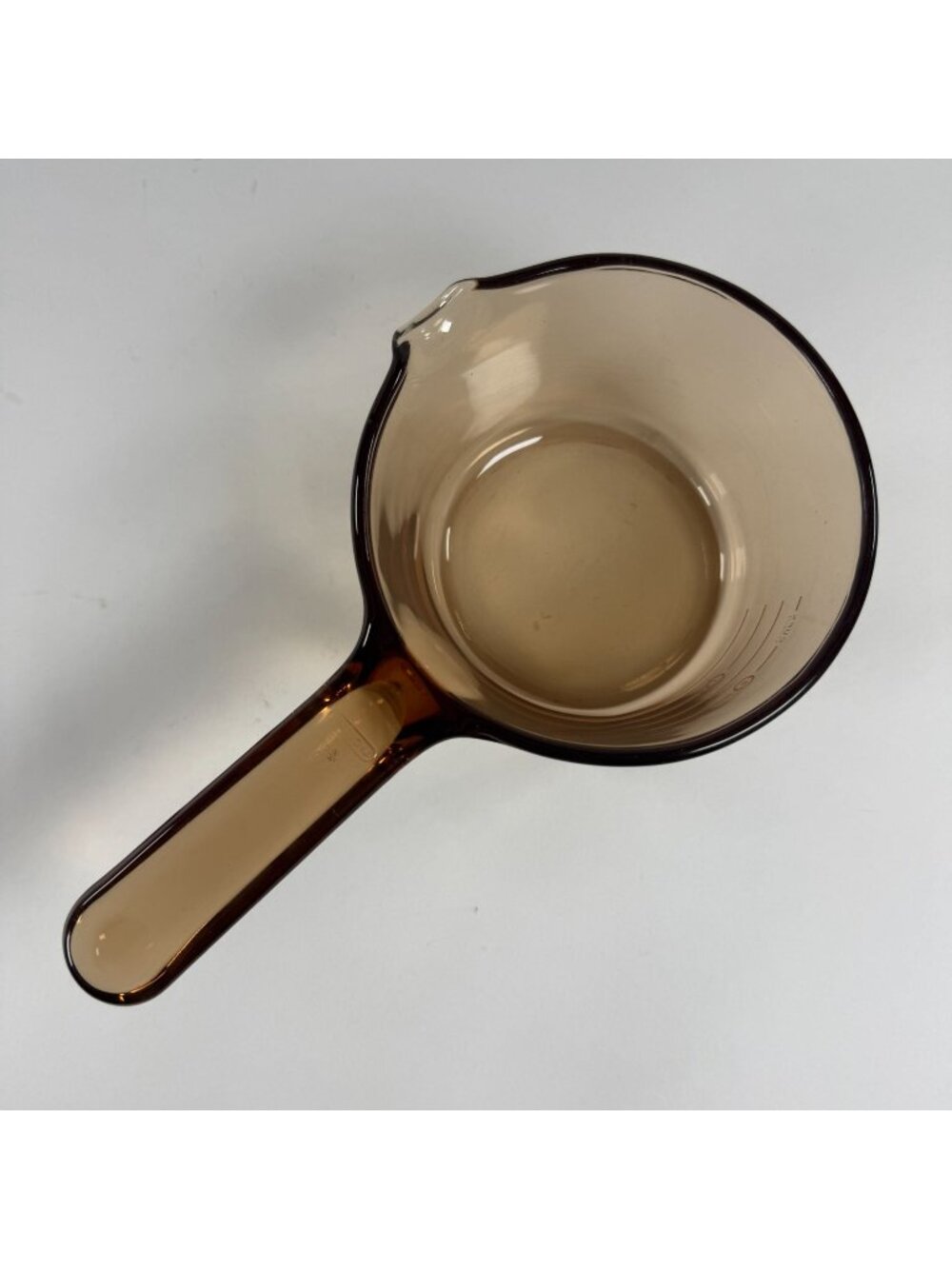 Corning Vision Glass Measure 2 Cup Saucepan 0.7L Made In France Vintage